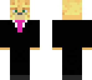 ocelot in a suit