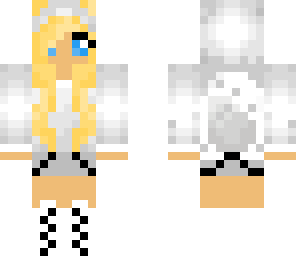 hooded girl blonde
