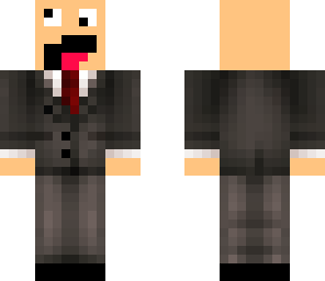 crazy guy in a suit