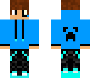 blue version of kid