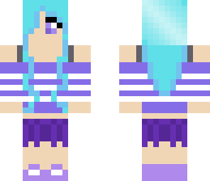 blue girl