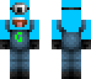 minion aqua blue