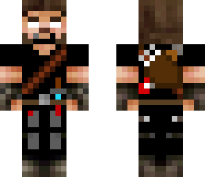 herobrine hunter with headset