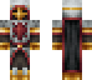 steel-gold platemail