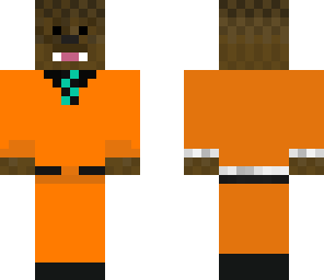 asfjerome in a orange suit