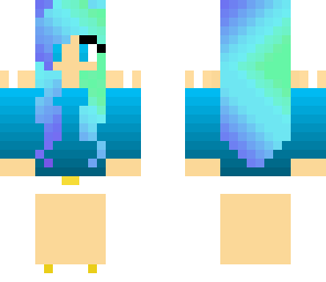 blue girl
