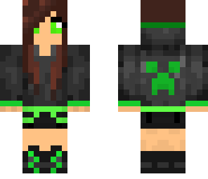 light green girl teen