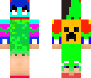 evil creeper girl
