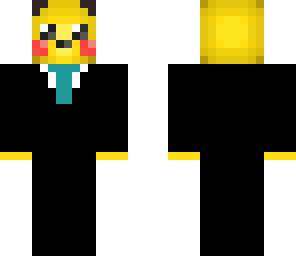 pikachu in a suit