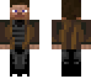 casual steve skin for minecraft