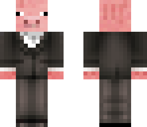 pig in a suit
