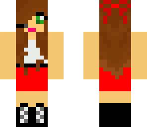 brunette gamer girl