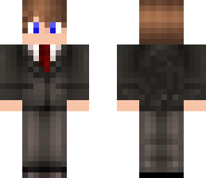 teen in tux
