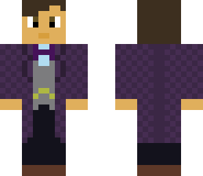 the 11th doctor's purple coat