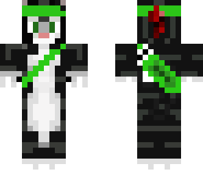 green cat