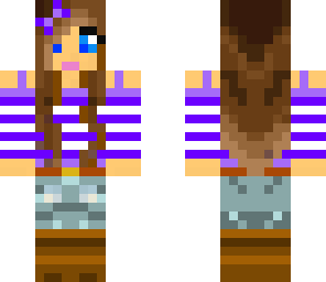 purple girl
