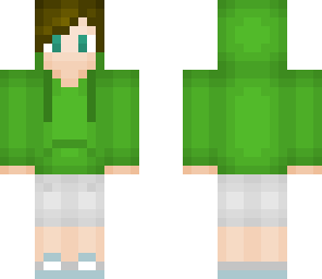 green hoodie boy
