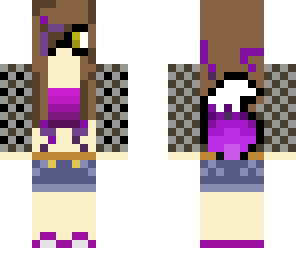 nerdy wolf girl base