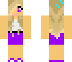 purple girl