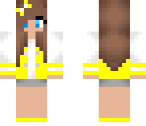 yellow girl - rainbow school girl collection