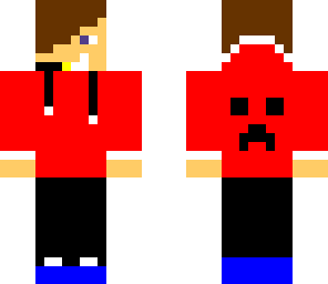 red cool teenager