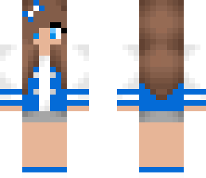 blue girl - rainbow school girl collection