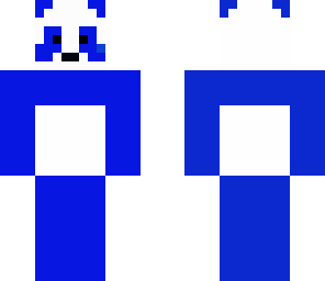 blue panda