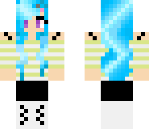 blue girl