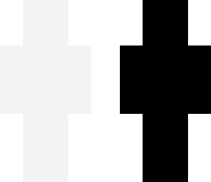 blank white and black