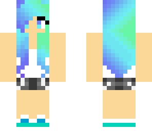 cute girl ocean blue