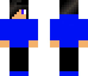 blue hoodie boy