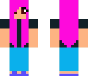 pink haired spy girl
