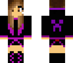 purple creeper girl