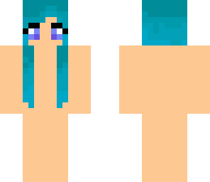 teal hair