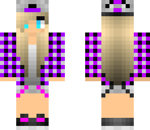 cute purple plaid