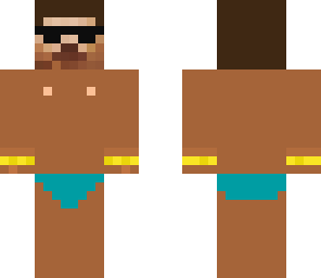 me in trunks