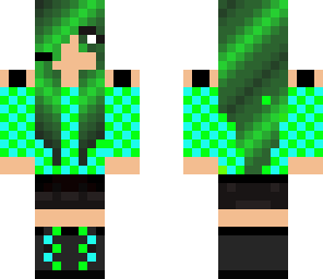 green girl