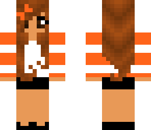 orange girl - fruit collection 