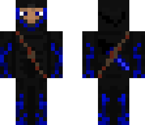 blue fire ninja