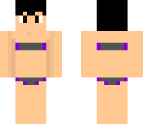 boy in bikini