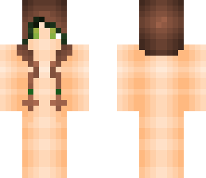 cute green pigtail girl base
