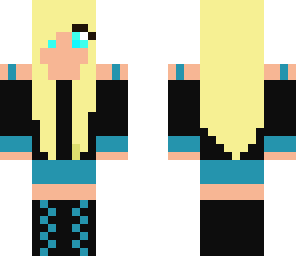 black and aqua gangster