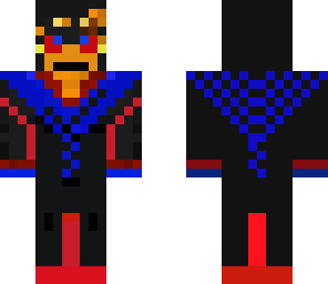 blue and red ninja
