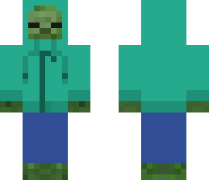 zombie in a hoodie