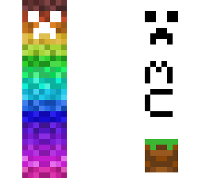 minecraft on a creeper