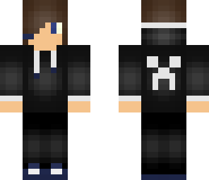 last skin - black hoodie boy