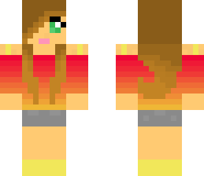 cute peach colored girl