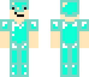 diamond armor man