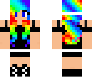 rainbow girl