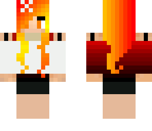 flame girl